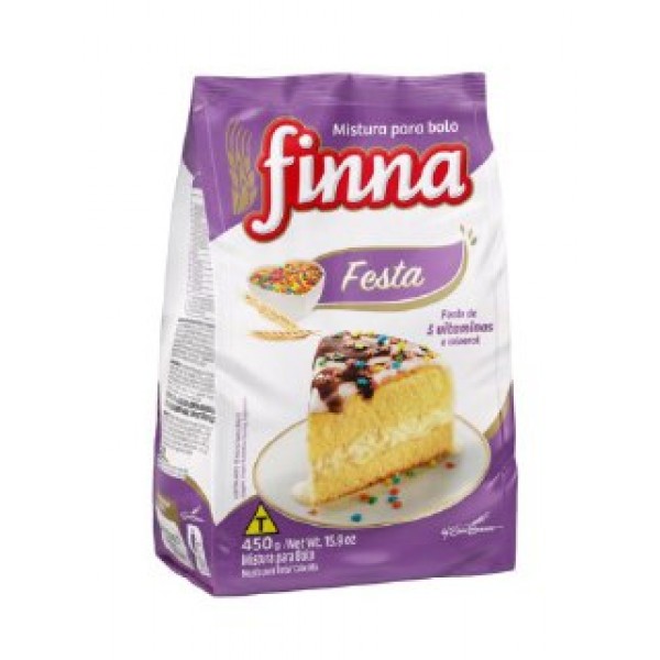 Mistura para Bolo Festa Finna 450g
