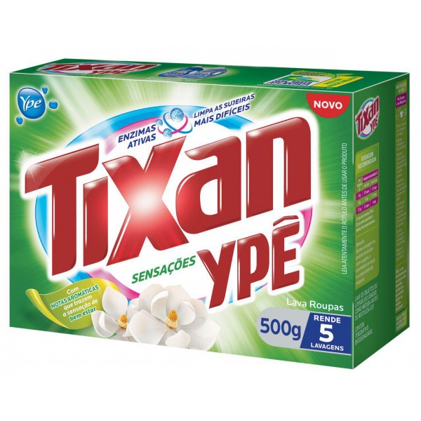 Sabão em Pó Tixan Ypê Sansações 500g