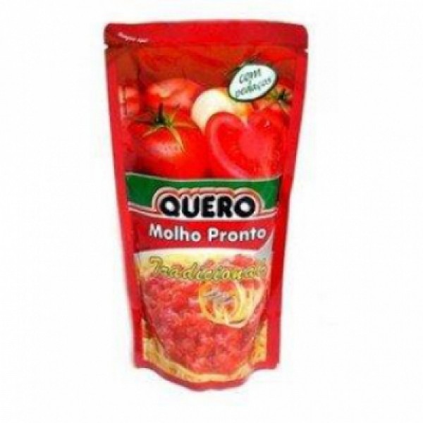 Molho de Tomate Tradicional Quero 340g