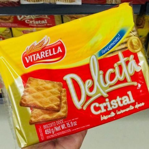 Biscoito Vitarella Delicitá Cristal 450G 