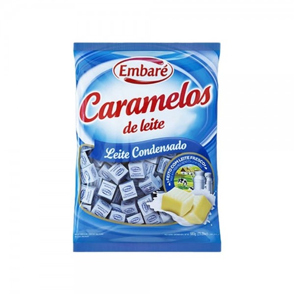 Bala Caramelo de Leite Condensador Embaré 660G