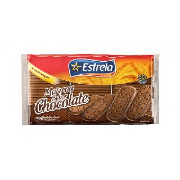 Biscoito Estrela Maizena Chocolate 400G