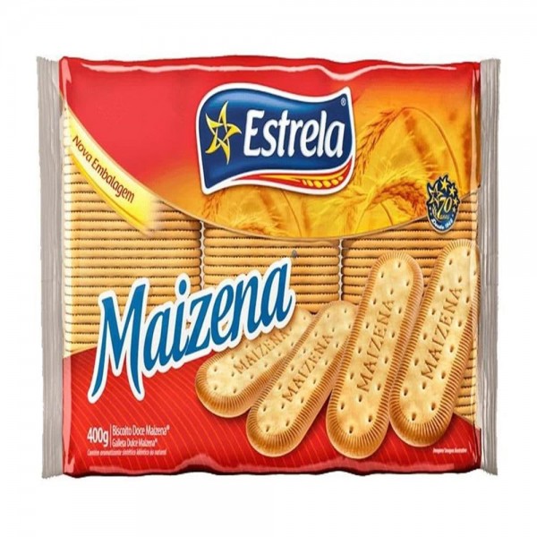 Biscoito Estrela Maizena Tradicional 350G