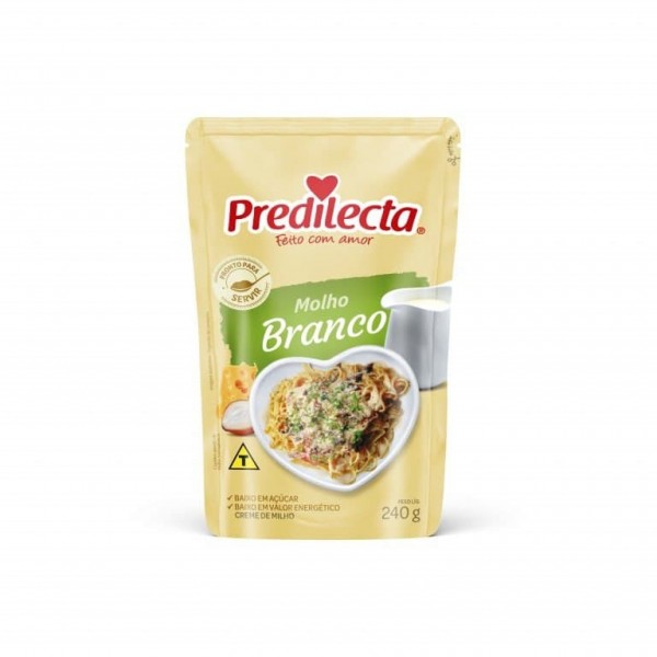 Molho Branco Predilecta Sachet 240G