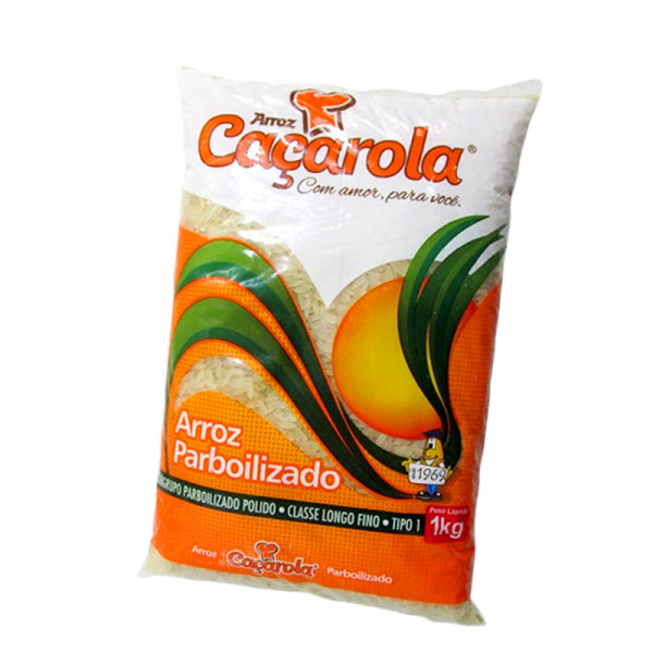 Arroz Parboilizado Tipo 1 Caçarola 1kg