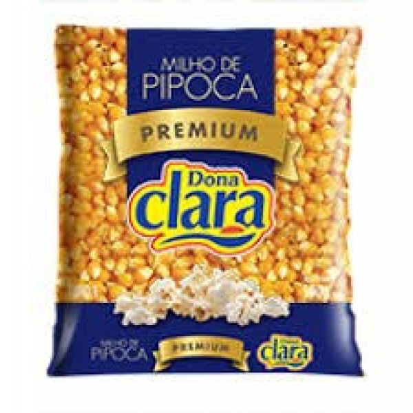 Milho de Pipoca Premium Dona Clara 500g