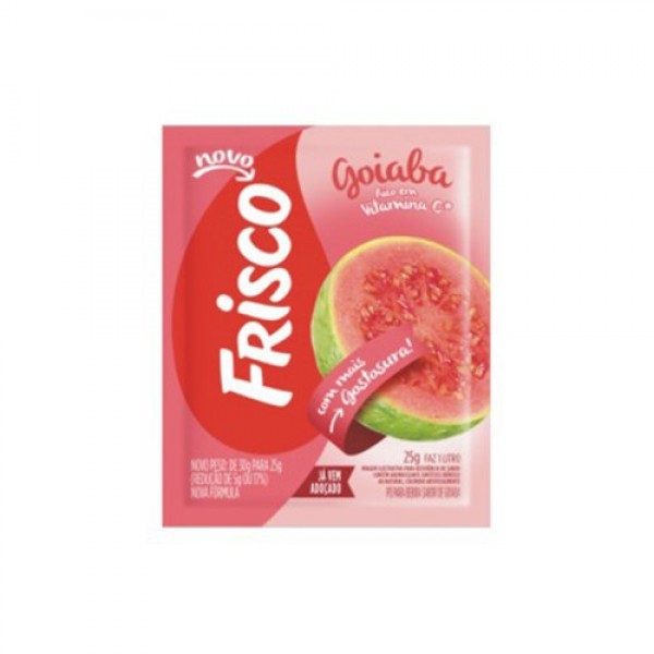 Refresco em Pó Frisco Goiaba 25g