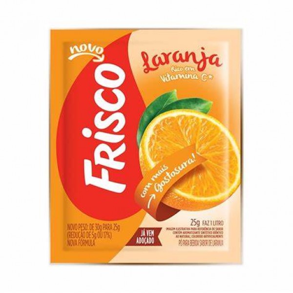 Refresco Frisco Laranja 25g