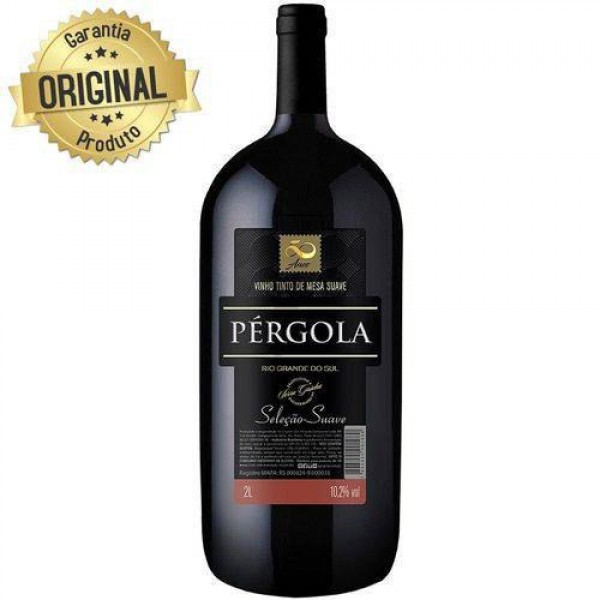 Vinho Tinto Pérgola Suave Garrafa 2L