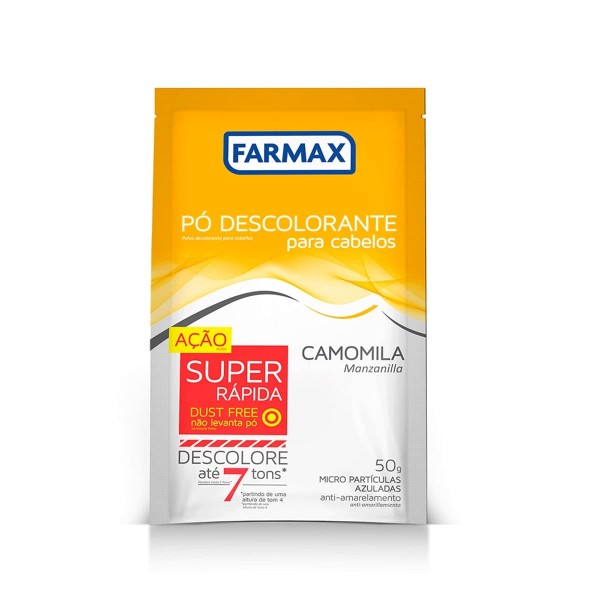 Pó Descolorante Farmax Camomila 50G