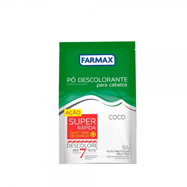 Pó Descolorante Famax Coco 50g