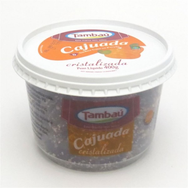 Doce Cajuaba Cristalizada Tambaú 400g