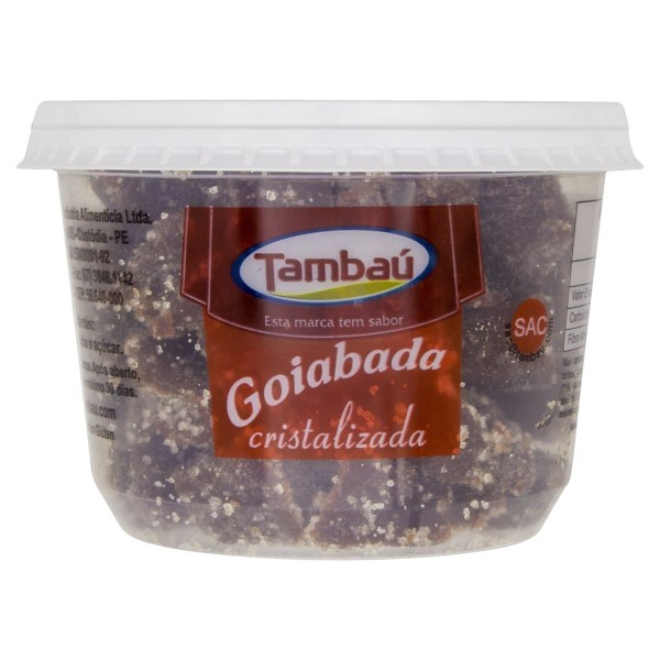 Doce Goiabada Cristalizada Tambaú 400g