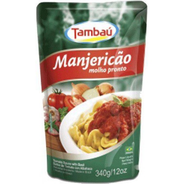 Molho de Tomate Manjericão Tambaú 340g