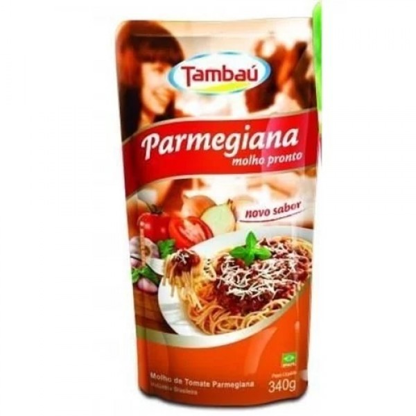 Molho de Tomate Parmegiana Tambaú 340g