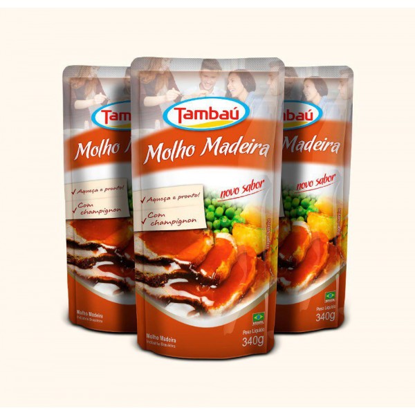 Molho Madeira Tambaú 340g