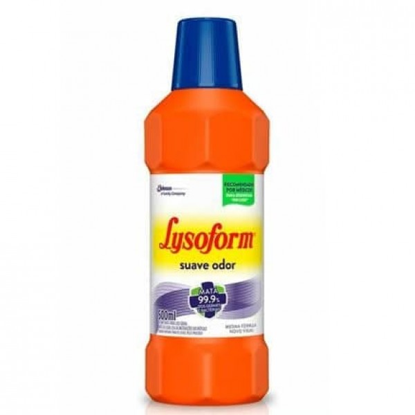 Desinfetante Lysoform Suave Odor 500ML