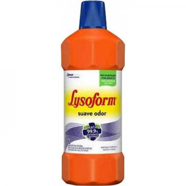 Desinfetante Lysoform Suave Odor 1LT