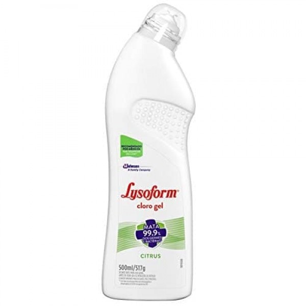 Desinfetante Lysoform Cloro Gel Citrus 500ML