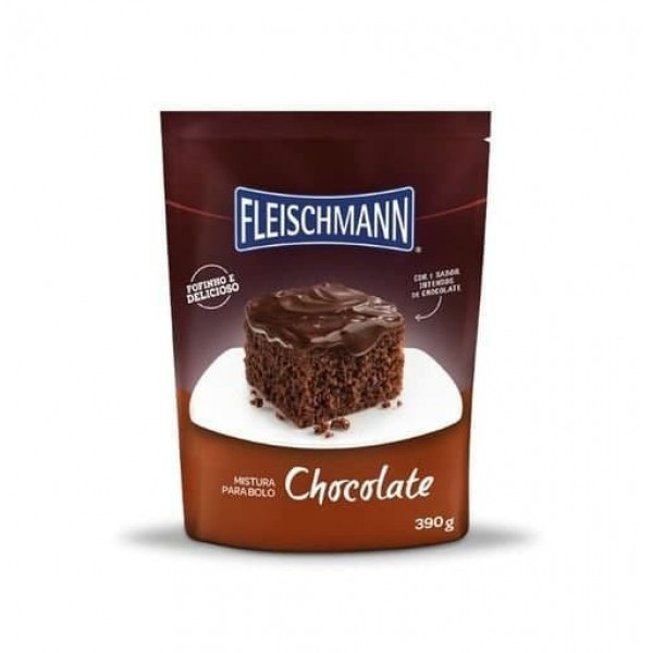 Mistura para Bolo Chocolate Fleischmann 390G