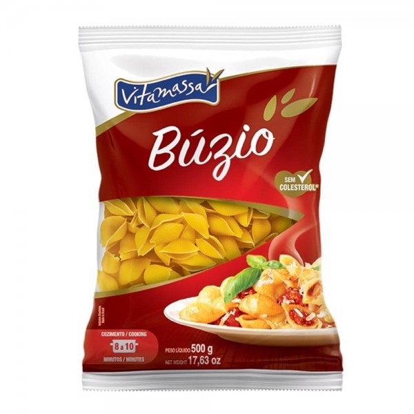 Macarrão Vitamassa Búzio 500g
