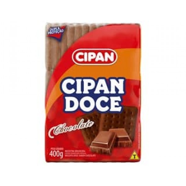 Biscoito Cipan Doce Chocolate 400g