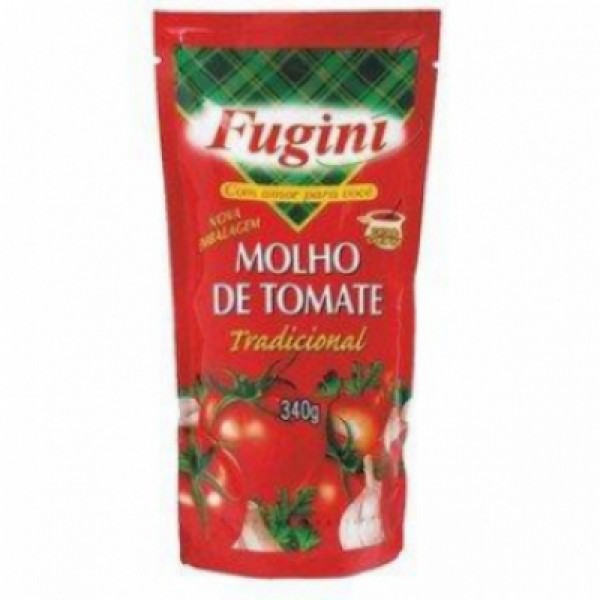 Molho de Tomate Tradicional Fugini 340g