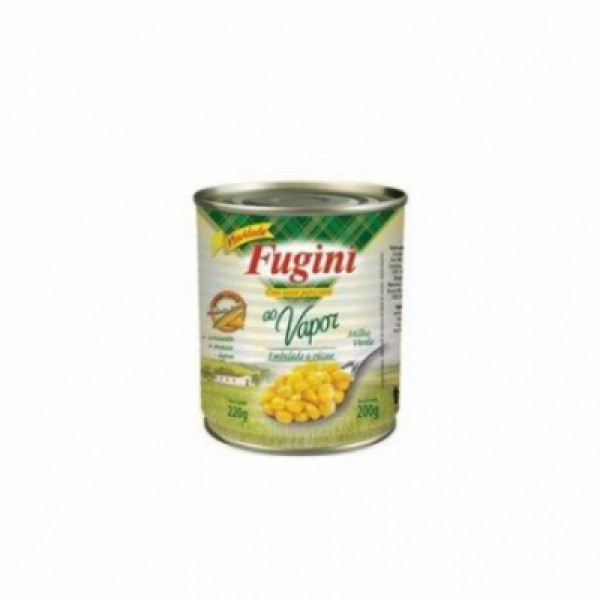 Milho Verde Fugini em Lata Cozido ao Vapor 200g
