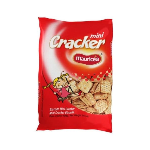 Biscoito Mauricéa Popular Mini Cracker 400g