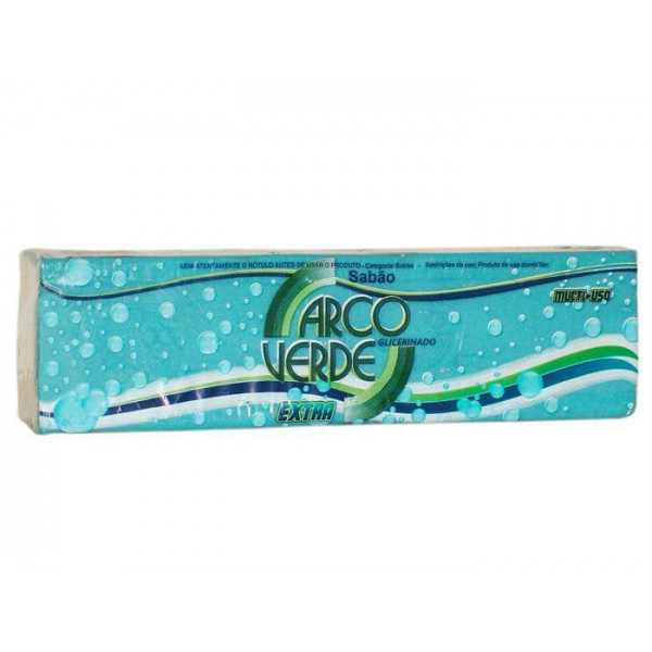 Sabão em Barra Glicerinado Arco Verde Extra 500g