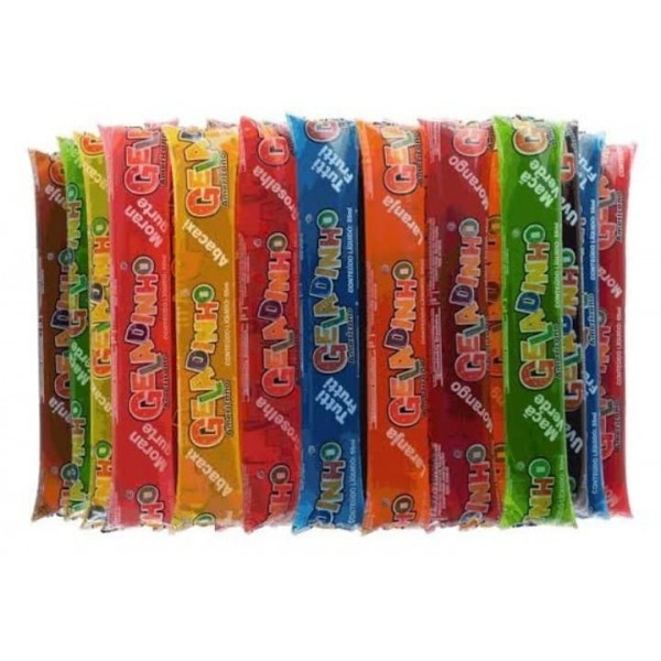 Geladinho Maluquinho Popular Pacote 40 Unidades