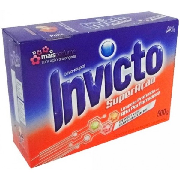 Sabão em Pó Invicto Super Ação Caixa 500g