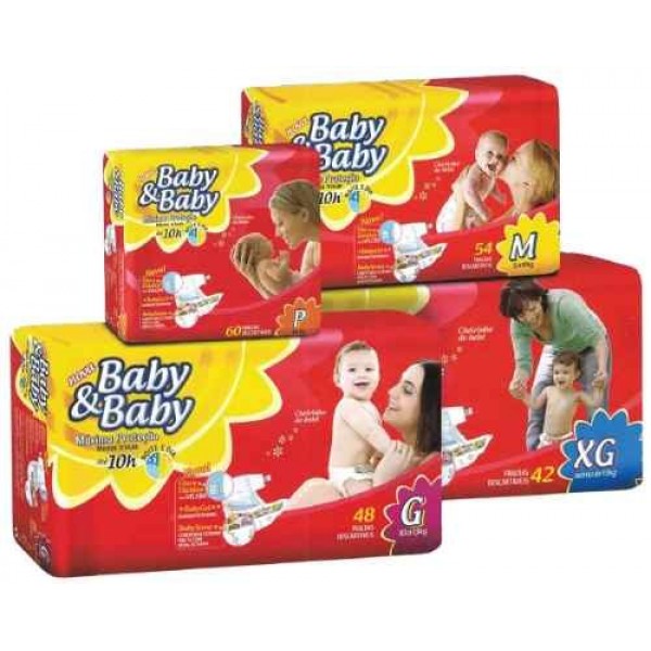 Fralda Baby & Baby Economica M 24UN