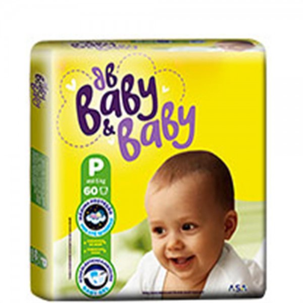 Fralda Baby & Baby Mega P 60UN