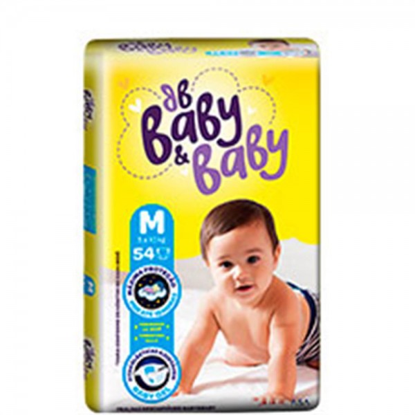 Fralda Baby & Baby Mega M 54UN