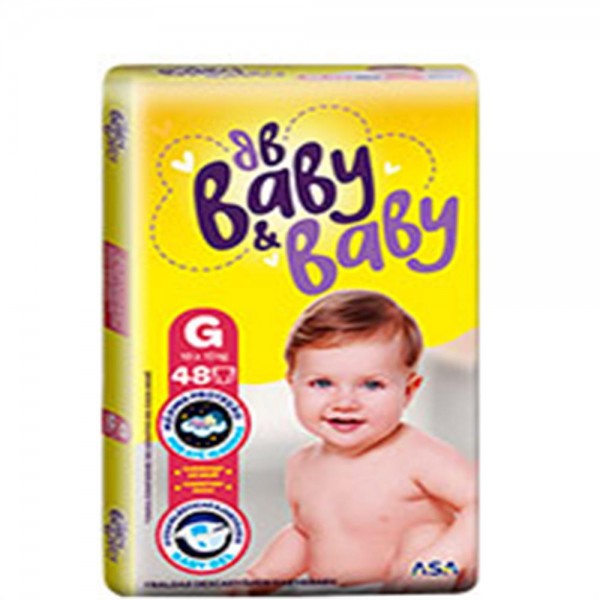 Fralda Baby & Baby Mega G 48UN