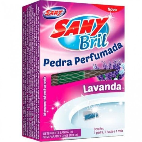 Pedra Sanitária Sany Bril Lavanda 