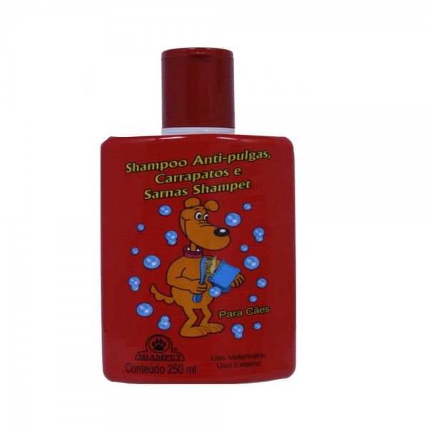 Shampoo Shampet  Anti-Pulgas para Cães 250ML