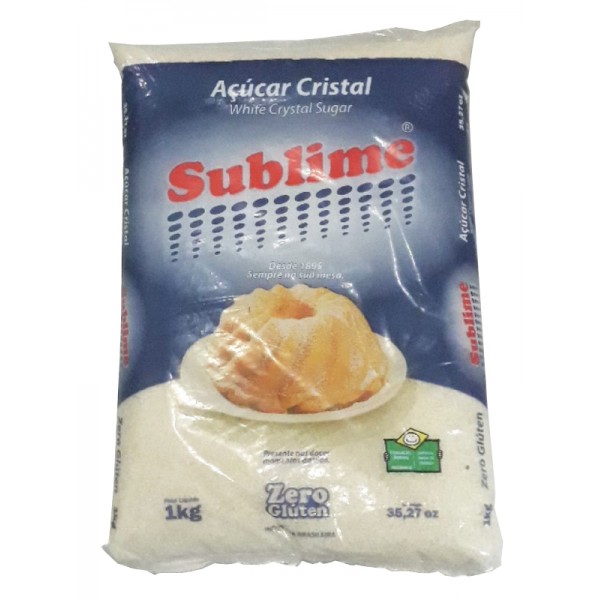 Açúcar Cristal Sublime 1kg