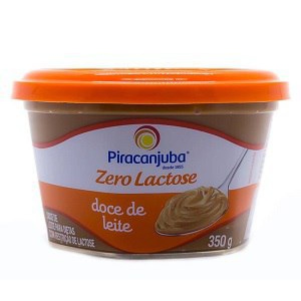 Doce de Leite Zero Lactose Piracanjuba 350g