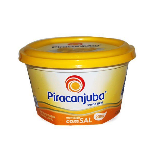 Manteiga Piracanjuba com Sal 200g