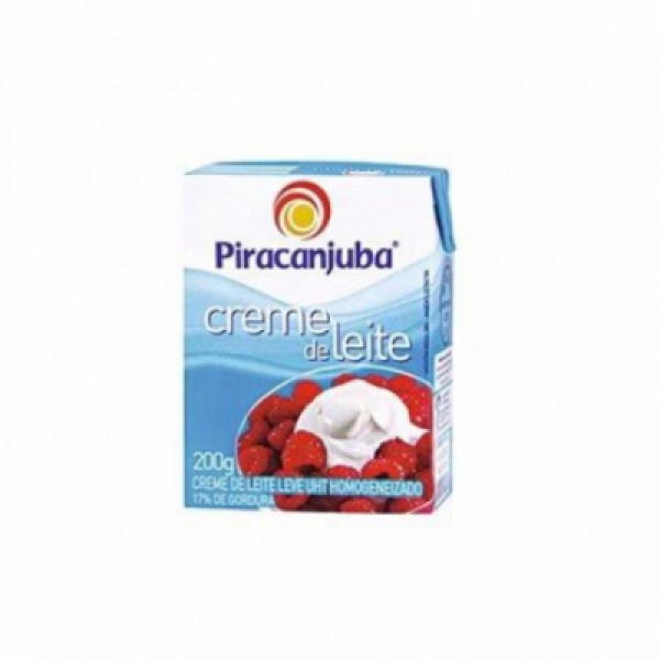 Creme de Leite Piracanjuba Caixa 200g