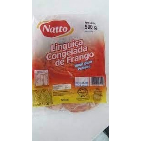 Linguiça de Frango Natto Petisco 500G