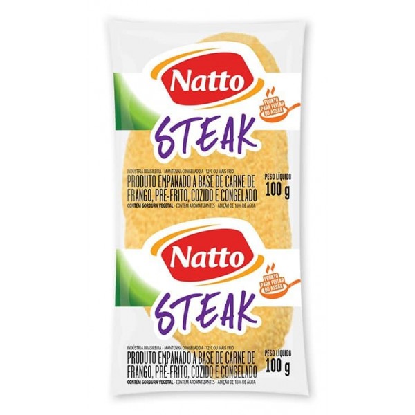 Steak de Frango Natto 100G