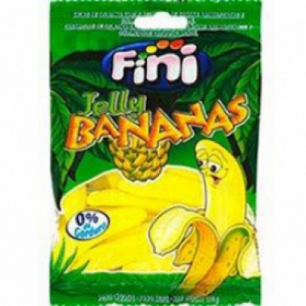 Bala Gelatina Bananas 100g - Fini