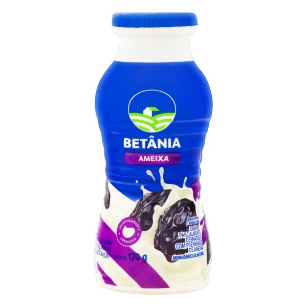 Iogurte Com Polpa de  Ameixa Betânia 170ML