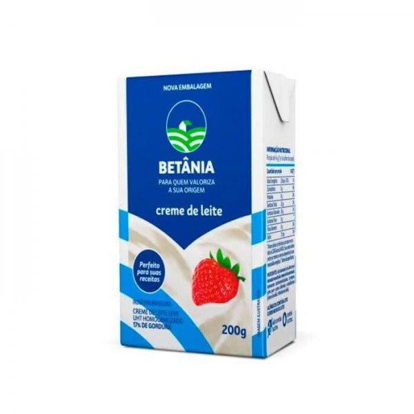 Creme de Leite Betania 200G