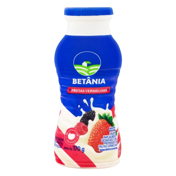 Iogurte Betânia Frustas Vermelhas 170ML