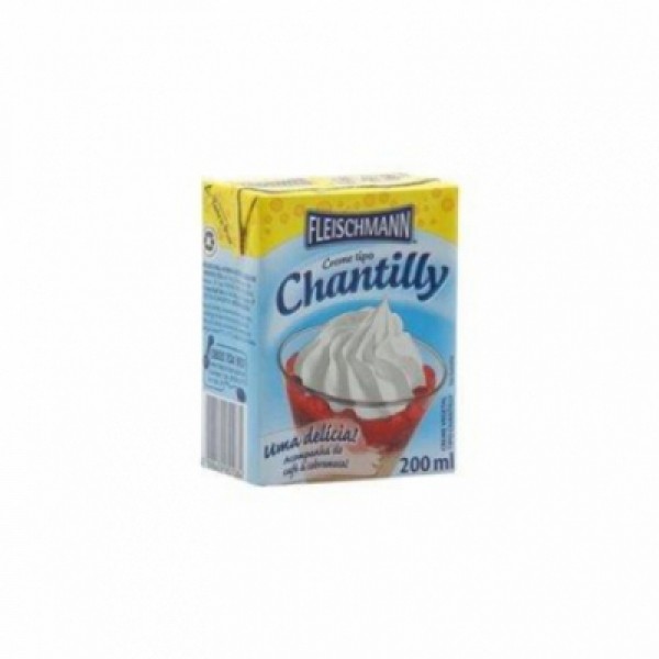 Creme Tipo Chantilly Fleischmann 200ml