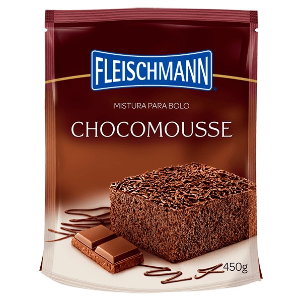 Mistura para Bolo Chocomousse Fleischmann 450g